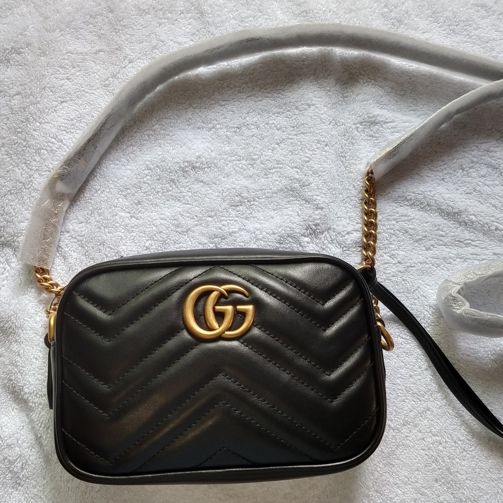 Gucci Marmont 2.0 Matelasse Leather Shoulder Bag